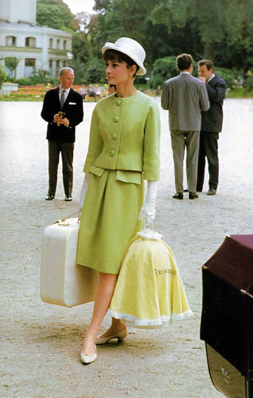 Audrey Givenchy suit